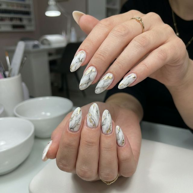 Marble nail result