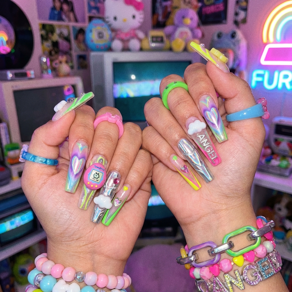 Y2K Cyber Nail